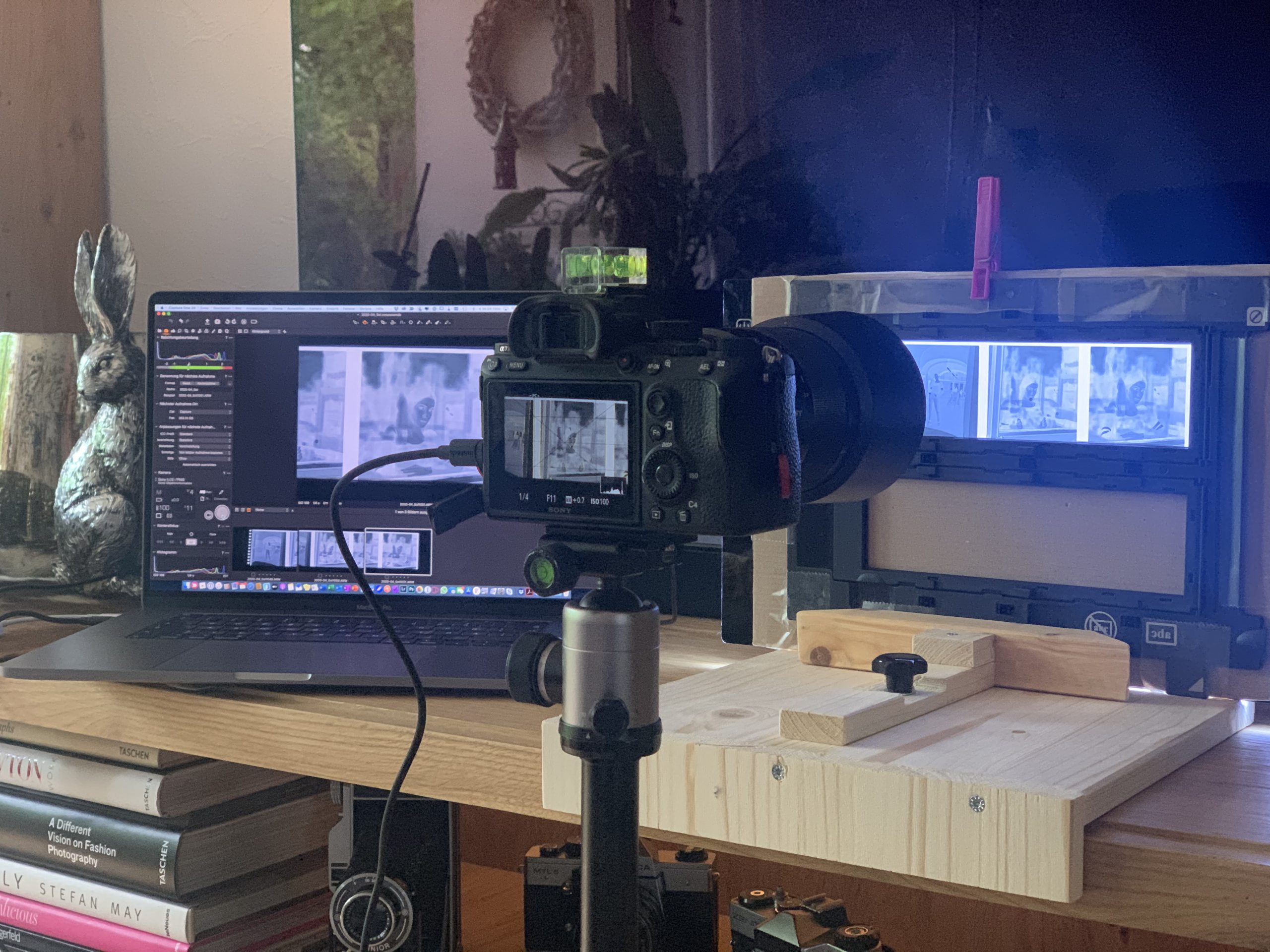 Analogfotografie – Negative abfotografieren